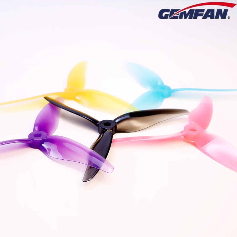 New 4 Pair Gemfan 51477 5inch  - Drone Racing Propeller review and price